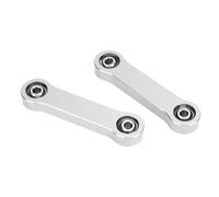 Jiawu Aluminium Stabilisation Alloy Sodel 600 Dernier Câbles, Construction Légère et Installation Facile pour les Propriétaires de Motos (SILVER)