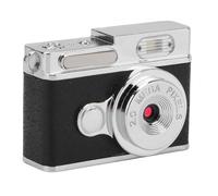 Jiawu Appareil Photo Porte-clés Compact avec écran Couleur, Appareil Photo Vintage avec Objectif Grand Angle pour la Vie sur Le Campus, Portable pour la Fête [1080P, Facile à Utiliser] (Black)