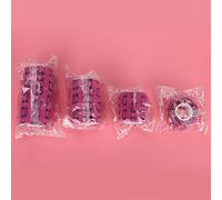 Jiawu Bandage pour Animaux de Compagnie, Bande élastique Respirante Auto-adhésive pour Chien, Pansement Médical pour Animaux de Compagnie sans Fermoirs pour Petit Chien Chat (Visage de Chat Rose)
