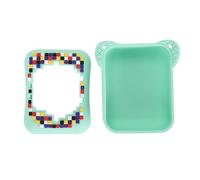 Jiawu Bitzee Interactive Toy Digital Pet Pet Silicon Shell Scrat -Travel-Resistant Cordon de Protection, Couleur Vive, pour Les Amoureux des Animaux électroniques (Green)