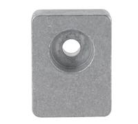 Jiawu Bloc d'anode Hors-bord de Remplacement pour unité Inférieure BF25 BF30 BF8, Pièce de Moteur Marin en Alliage d'aluminium Pur Résistant à la Corrosion