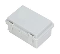 Jiawu Boîte de Jonction en Matériau ABS de qualité Supérieure, étanche IP67, étanche à la Poussière, Boîtier électrique Extérieur avec Couvercle à Charnière à Clip en Plastique pour Pelouse, Jardin,