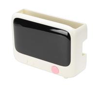 Jiawu Boîte de Rangement de Routeur WiFi, étagère de Rangement Murale Décorative pour Modem avec Système de Gestion des Câbles et Trous de Ventilation (Lait Blanc)