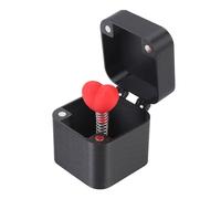 Jiawu Boîte en Forme de Cœur Imprimée en 3D, Boîte d'amour Surprise en Plastique Robuste avec Cœur caché, Cadeau Surprise avec un Design Amusant de à Bagues pour Femmes, Filles, Amis, Maison, Bureau,