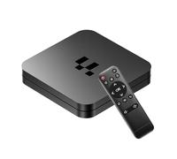 Jiawu Boîtier TV, Lecteur Multimédia 4K@30Hz 2GB RAM 16GB ROM Télécommande (Prise UE)