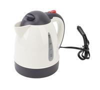 Jiawu Bouilloire électrique pour Voiture, 1000 Ml, Arrêt Automatique, | Chauffe-eau Portable, bec étanche, fenêtre de niveau d\'eau, pour voyage en voiture, Camping, prise allume-cigare 12V