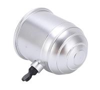 Jiawu Boule D'attelage avec Bouton, Capuchon ABS Universel (B(Silver | Couvercle de boule d\'attelage de remorque, étanche à la poussière, bouton à vis, ajustement sécurisé, pour camions,