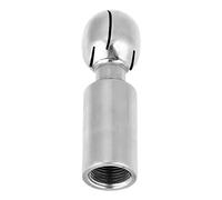 Jiawu Boule de Pulvérisation Rotative, Buse CIP Autonettoyante en Acier Inoxydable 316L avec Filetage G3/8 Pouces pour Bouilloire de Réaction d'équipement de Nettoyage de Réservoir de Boisson