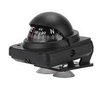 Jiawu Boussole de Voiture, Boussole de Navigation Pliable Réglable avec Magnétique, Outils d'étalonnage à Montage sur Boule Inclus pour Voiture, Bateau, Camping-Car