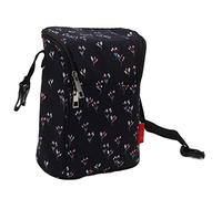 Jiawu Bouteille de bébé - Sac D'isolation Sac Thermique en Nylon étanche pour Les à Mémoire de Biberon Résistants à L'écrassement pour Les Voyages en Famille, Les Magasins et Plus Encore (Noir avec