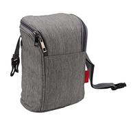 Jiawu Bouteille de bébé - Sac D'isolation Sac Thermique en Nylon étanche pour Les à Mémoire de Biberon Résistants à L'écrassement pour Les Voyages en Famille, Les Magasins et Plus Encore (Grey)