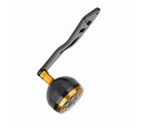 Jiawu Bouton de Rechange pour Moulinet de Pêche en Métal CNC, Trou de 5 X 8 Mm, Ajustement Universel pour Moulinets A/D/S, Cadre en Métal de 4 X 7 Mm, Installation Facile, 3 Options de Couleur, Noir