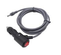 Jiawu Câble d'alimentation de Chargeur de Voiture 12-24V pour Bol, Adaptateur Allume-Cigare 18awg au Cordon d'alimentation CC pour Voitures/camions, Matériau en Caoutchouc (#2)