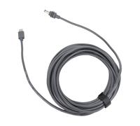 Jiawu Câble d'alimentation Satellite, Câble 20 V de Type C vers DC, Conception étanche, Puissance de Sortie de 100 W, 18 AWG avec Puce Intelligente PD pour Alimentation d'antenne Satellite (2.5M)