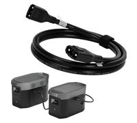 Jiawu Câble de Connexion de Batterie Supplémentaire XT150, pour EcoFlow 2, 2, 3, 3 Plus, 1500, Wave, Wave, 39,37 Pouces (1 m)