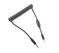 Jiawu Câble de Synchronisation Flash, 3,5 Mm Mâle à Mâle, Cordon en | Cordon de synchronisation d\'appareil photo, métal et plastique, compatible avec la série GF GH G L LC FZ, V-Lux Digilux,