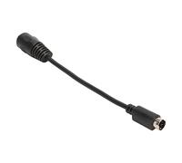 Jiawu Câble DIN 5 Broches Femelle vers MIDI 6 Broches Mâle, 15cm | Câble de transfert de clavier et de souris , matériau PVC Durable, Plug and Play, Compact pour adaptateur