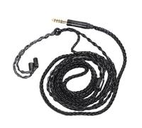 Jiawu Câble IEM Earphone Premium 16 Core OFC Cable OFC pour les écouteurs ZST AS10 ZSR, 4,4 Mm à 2 Broches 0,78 Mm, Vêtements Confortables pour les Amateurs de Musique
