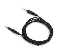 Jiawu Câble pour Casque, Conception à Fil torsadé pour la Réduction du Bruit, Câble de 3,5 Mm, Remplacement du Cordon AUX tressé avec une Longueur de 1,5 M et Prise Stéréo de 3, Mm avec Adaptateur de