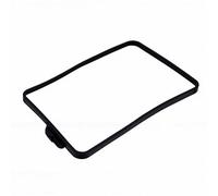 Jiawu Cadre de Protection d'écran de Mélangeur, Lunette en Silicone Résistante aux Chocs, Cadre d'écran avec Fente pour Stylo pour la compatibilité du Mélangeur TM7 et Protection 'angle
