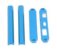 Jiawu Cadre de Protection D'émetteur Métallique en Alliage D'aluminium de Haute Précision pour Support de stabilité des Véhicules RC (Blue)