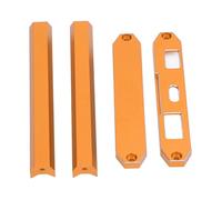 Jiawu Cadre de Protection D'émetteur Métallique en Alliage D'aluminium de Haute Précision pour Support de stabilité des Véhicules RC (Gold)