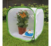 Jiawu Cage à Papillons Professionnelle - Grande Cage à Papillons 30 X 30 X Cm/40 40 60 Cm, Design à Fermeture éclair, Pliable, Facile à Ranger, Maison en Anti-Insectes Réutilisable avec Fenêtre