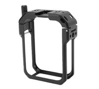 Jiawu Cage de Caméra en Métal pour 360, Cadre de Protection en Alliage D'aluminium avec Support de Chaussure Froide et Filetage 1/4, Compatible avec Les Trépieds et Accessoires