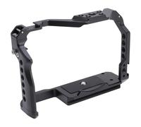 Jiawu Cage de Caméra pour R8, Cadre de Caméra à Verrouillage Anti-Torsion en Alliage d'aluminium, Plate-Forme de pour l'enregistrement Vidéo avec Griffe Froide et Plusieurs Trous de Montage pour