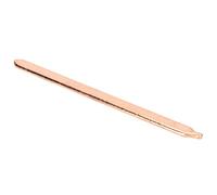 Jiawu Caloduc, Caloduc Plat Compact de 8 Mm de Largeur et 3 Mm d'épaisseur pour le Refroidissement avec un Matériau en Laiton Thermoconducteur pour Ordinateur Portable CPU Dissipateur de Chaleur