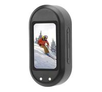 Jiawu Caméra Anti-secousse 1080P pour Animaux de Compagnie, avec Collier, Enregistrement Haute Définition, pour Cyclisme, Grand Angle, Sport, pour Animaux de Compagnie, pour L'extérieur (Black)