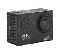Jiawu Caméra d'action étanche 4K 30FPS, écran IPS HD de 2,0 Pouces, Grand Angle de 170°, avec Composants de Guidon, Caméra Vlog étanche pour Les Voyages, Le Cyclisme en Plein Air