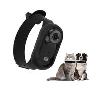 Jiawu Caméra pour Collier de Chat, Caméra HD 1080P pour Animaux de Compagnie, Collier de Caméra pour Chien Grand Angle de 120 Degrés, Mini Caméra d'action, Enregistrements Vidéo