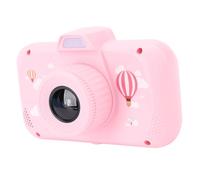 Jiawu Caméra Vidéo Numérique Compacte 2,5K, 40 MP, Photos en Déplacement, Double Caméra Avant et Arrière, écran IPS 3,5", Batterie 650 MAh (Pink)
