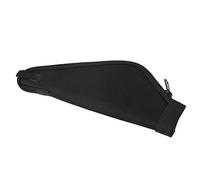 Jiawu Canne à Pêche Embout de Protection, Nylon, Imperméable, 8,66x3,94 | Étui de rangement pour pointe de canne, couche intérieure rigide, fermeture à glissière, fermeture à boucle à crochet,