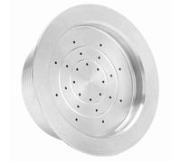 Jiawu Capsule de café Réutilisable en Acier Inoxydable pour A MODO MIO, Capsule Rechargeable avec Cuillère et Brosse, Dosette de Remplacement pour Machine à café JOLIE ESPRIA, qualité Alimentaire 304