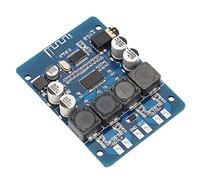 Jiawu Carte Amplificateur de Puissance Numérique à 2 Canaux 45W TPA3118, Module Audio Stéréo, Décodeur AUX Bluetooth ABS DC12-28V pour Haut-parleurs 4-8ohm
