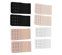 Jiawu Ceinture de Soutien-gorge D'étirement pour Femmes 3 Rangées BH Band Extension Elastic pour les Femmes en Acier Inoxydable de 8 8 OF.