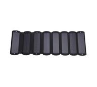 Jiawu Chargeur de Panneau Solaire Pliable Efficace 32W, pour Appareils électroniques, Camping en Plein Air, Panneau Solaire Portable Monocristallin