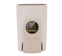 Jiawu Chauffe-biberon de Voyage, Chauffe-lait Rechargeable pour bébé, Température Constante, Moins D'eau pour les Parents Occupés