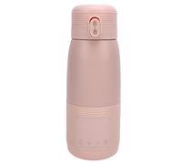 Jiawu Chauffe-lait Portable Rechargeable, Chauffe-biberon de Voyage à Chauffage Rapide pour Véhicule et Voiture, Matériau en Acier Inoxydable (350 ml 4400 mah)