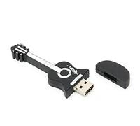 Jiawu Clés USB, clé USB Plug and Play de Conception de Guitare, clé Mémoire avec Transmission de Stockage de Données pour Systèmes Mac Unix (64GB)