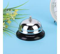 Jiawu Cloche D'appel en Acier Inoxydable, Cloche de Service de Bureau | Cloche de dîner forte et croustillante, anneau à un doigt, pour cuisine, café, restaurant