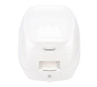 Jiawu Coffre de Moto étanche 32L, Boîte Arrière Durable pour Vélos électriques, Porte-Bagages élégant pour Les Cyclistes de Les Jours (White)