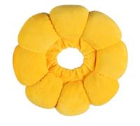 Jiawu Collier Doux pour Chat en Forme de Tournesol, Léger, Cône de Chirurgie pour Chat, Protection Anti-léchage, Cordon de Serrage Réglable, Collier de Récupération pour Animaux de Compagnie pour Le