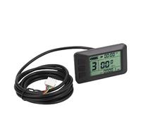 Jiawu Compteur à écran Couleur pour Scooter électrique, Touches Externes Ergonomiques pour Vététistes, Matériau ABS de qualité Supérieure