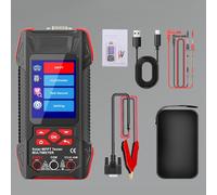 Jiawu Compteur de Puissance Solaire MPPT, Testeur Multifonctionnel Haute Définition pour Panneau Solaire, Multimètre Numérique HT 2000 W pour L'installation du Système, Parfait pour les