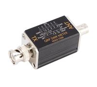 Jiawu Compteur SWR à Interface BNC LED, 1-30MHz, 10W, Indicateur D'onde Stationnaire à Ondes Courtes, Facile à Utiliser pour Radio Amateur, Alliage D'aluminium