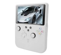 Jiawu Console de Jeu Portable, écran HD 6 Pouces, Batterie 6000 MAh, Double Joysticks RVB, Console de Jeu Rétro, Portable Open Source avec Carte Mémoire de 128 Go pour Les Amateurs de Jeux Rétro