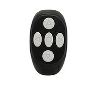 Jiawu Contrôleur d'anneau Intelligent Bluetooth 5.3, Télécommande sans Fil, Tourne-Page pour Lecture TikTok, Selfie, Rechargeable 30 MAh ABS Résistant à l'usure (Black)